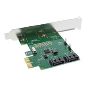 INLINE Schnittstellenkarte, 2-fach SATA 6Gb/s, x1 PCIe 2.0, RAID 0/1/SPAN 