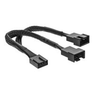  INLINE ® Y-Kabel für Lüfter PWM, 4pol Molex  1 Stecker / 2 Buchse, Zubehör 