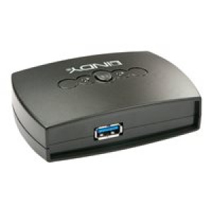 LINDY USB 3.0 Switch 2 Port 