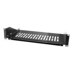LOGILINK 19 Zoll Netzwerkschrank-Geräteboden 2 HE LogiLink SF2C45B Festeinbau Geeignet für Schrankti 