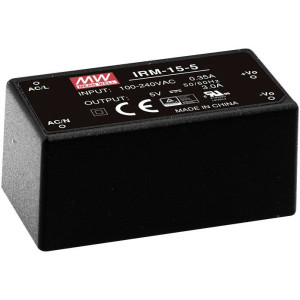 MEAN WELL AC/DC-Printnetzteil Mean Well IRM-15-24 24 V/DC 0.63 A 15 W 