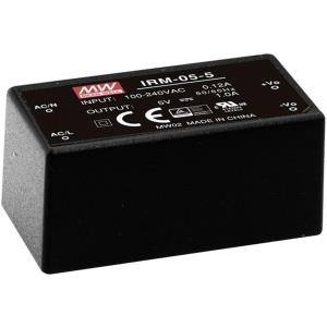 MEAN WELL AC/DC-Printnetzteil Mean Well IRM-05-24 24 V/DC 0.23 A 5.5 W 