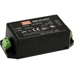 MEAN WELL AC/DC-Printnetzteil Mean Well IRM-45-15ST 45 W 