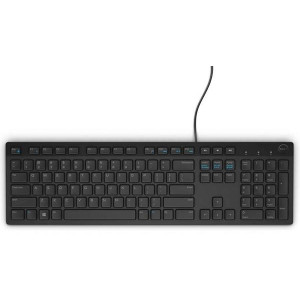  DELL Keyboard USB Dell KB216 Multi black IT Tastaturen 