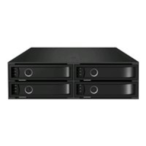 RAIDSONIC Backplane 4x6,3cm SATA/SAS in 1x5,25" IB-2242SSK (b) 