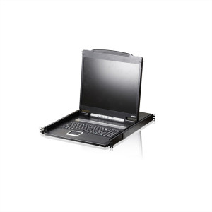  ATEN CL1000N KVM-Konsole, 19" LCD, VGA, PS/2-USB, Tastaturlayout CH  