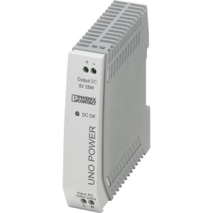 PHOENIX CONTACT Hutschienen-Netzteil (DIN-Rail) Phoenix Contact UNO-PS/1AC/ 5DC/ 25W 5 V/DC 5 A 25 W 