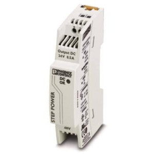 PHOENIX CONTACT Hutschienen-Netzteil (DIN-Rail) Phoenix Contact STEP-PS/48AC/24DC/0.5 24 V/DC 0.55 A 