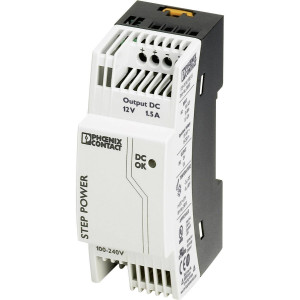 PHOENIX CONTACT Hutschienen-Netzteil (DIN-Rail) Phoenix Contact STEP-PS/1AC/12DC/1.5 12 V/DC 1.65 A 