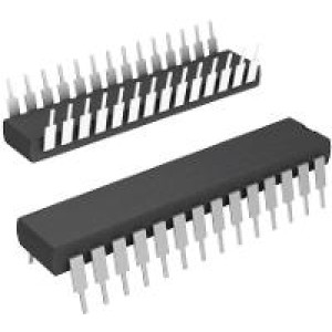 MICROCHIP TECHNOLOGY Embedded-Mikrocontroller PIC16C73B-04/SP SPDIP-28 8-Bit 4 MHz Anzahl I/O 22 