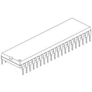 MICROCHIP TECHNOLOGY Embedded-Mikrocontroller PIC16F874A-I/P PDIP-40 Microchip Technology 8-Bit 20 M 