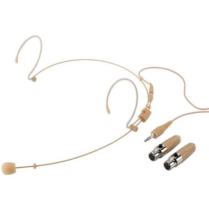 MONACOR Headset Gesangs-Mikrofon IMG Stage Line HSE-152A/SK Übertragungsart:Kabelgebunden inkl. Wind 