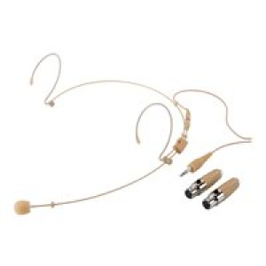MONACOR Headset Gesangs-Mikrofon IMG Stage Line HSE-150A/SK Übertragungsart:Kabelgebunden 