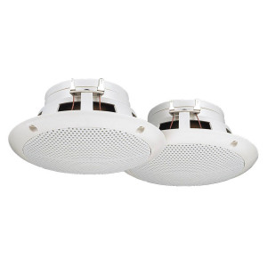 MONACOR Einbaulautsprecher Monacor SPE-230/WS 50 W 8 ¿ Weiß 1 St. 