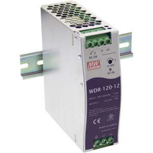 MEAN WELL Hutschienen-Netzteil (DIN-Rail) Mean Well WDR-120-12 12 V/DC 10 A 120 W 1 x 