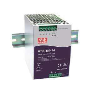MEAN WELL Hutschienen-Netzteil (DIN-Rail) Mean Well WDR-480-48 48 V/DC 10 A 480 W 1 x 