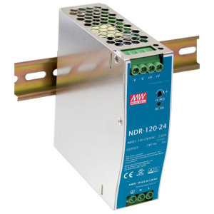 MEAN WELL Hutschienen-Netzteil (DIN-Rail) Mean Well NDR-120-12 12 V/DC 10 A 153 W 1 x 