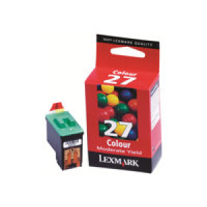 LEXMARK Cartridge No. 27 Farbe (Cyan, Magenta, Gelb) Tintenpatrone 