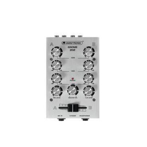 OMNITRONIC GNOME-202 Mini-Mixer silber 