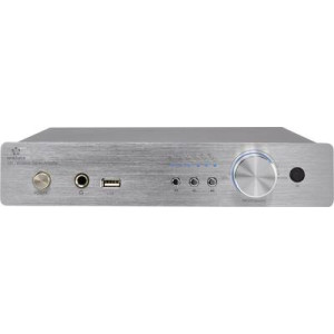 CONRAD Stereo-Verstärker Renkforce T21 2 x 50 W Aluminium Bluetooth®, USB 