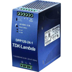 TDK Hutschienen-Netzteil (DIN-Rail) TDK-Lambda DPP-120-24-1 24 V/DC 5 A 120 W 1 x 