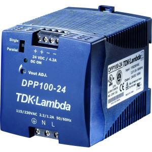 TDK Hutschienen-Netzteil (DIN-Rail) TDK-Lambda DPP-100-24 24 V/DC 4.2 A 100 W 1 x 
