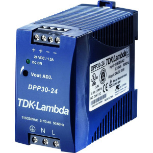 TDK Hutschienen-Netzteil (DIN-Rail) TDK-Lambda DPP-30-24 24 V/DC 1.3 A 30 W 1 x 