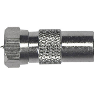 AXING IEC-Stecker auf F-Stecker Steckverbinder 