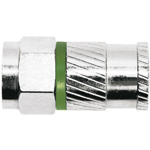 AXING F-Stecker selbstfixierend Kabel-Durchmesser: 4.8 mm 