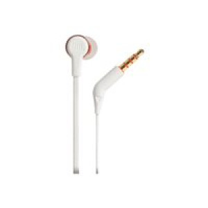 JBL HiFi Kopfhörer JBL Harman T210 In Ear Headset, Lautstärkeregelung Roségold 