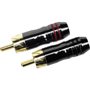 SINUSLIVE Cinchstecker Sinuslive CS [1x Cinch-Stecker - 1x offene Kabelenden] 