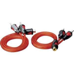 SINUSLIVE Y-Cinchkabel 0.50 m Sinuslive YK-2 [1x Cinch-Buchse - 2x Cinch-Stecker] 