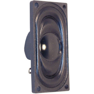 VISATON Miniaturlautsprecher, rechteckig Geräusch-Entwicklung: 76 dB 8 ¿ Nennbelastbarkeit: 1 W 600 