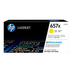 HP 657X Toner Gelb 