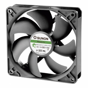  SUNON Axiallüfter 12 V/DC 183.83 m³/h (L x B x H) 120 x 120 x 25 mm Sunon MEC0251V1-000U-A99 Gehäuse kühler 