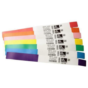 ZEBRA Z-Band Splash - Wasserbeständiges Armband - Violett - 25,4 x 254 mm 350 Etikett(en) (1 Rolle(n 