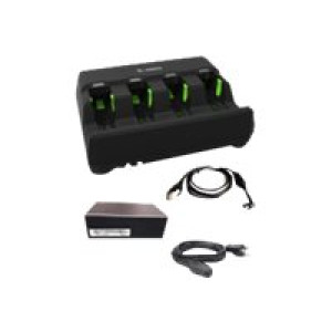 ZEBRA 3600 BATTERY CHARGER KIT: INCLUDES 4 SLOT CHARGER (SAC3600-4001CR), POWER SUPPLY (PWR-BGA12V50 