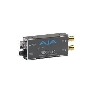  AJA FiDO-R-SC Single Channel SC Fiber to SDI with Dual SDI Outputs - Video Extender - 1310 nm (FiDO- Grafikkarten 