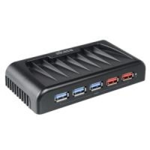 AKASA Connect 7 EX - Hub - 7 x SuperSpeed USB3.0 - Desktop (AK-HB-11BK) 