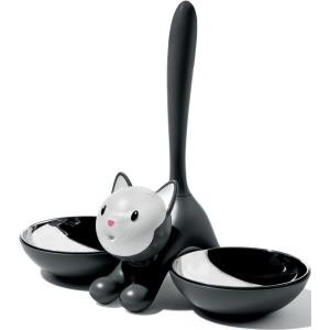 ALESSI Tigrito Katzennapf Schwarz (AMMI09 B) 