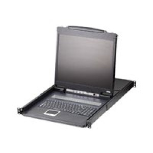  ATEN LCD KVM Switches CL1308N - KVM-Konsole mit KVM-Switch - 8 Anschlüsse - PS/2, USB - 48,3 cm (19"  
