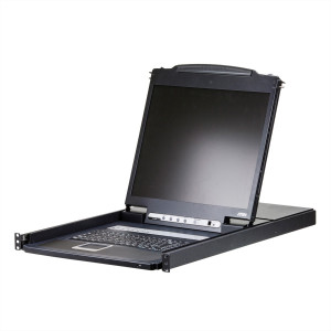  ATEN LCD KVM Switches CL1308N - KVM-Konsole mit KVM-Switch - 8 Anschlüsse - PS/2, USB - 48,3 cm (19"  