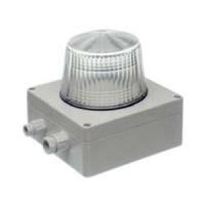 BEZET Rufsignal Blitz Typ 870, IP 65, klar, optisc anzeige, Abdeckung (Lichtfilter) klar-transparent 