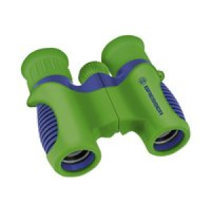 BRESSER Childrens Binoculars - Fernglas 6 x 21 - Dach - Blau, grün (88-10621) 