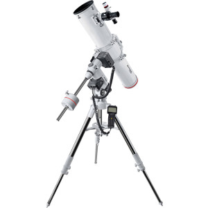 BRESSER Optik Spiegel-Teleskop Messier NT-130/1000 EXOS-2 GoTo Äquatorial , Vergrößerung 19 bis 260 