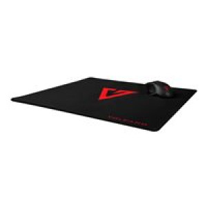 MODECOM Volcano Elbrus Gaming Maus Pad, rot/schwarz, 400 x 437 x 3 mm 