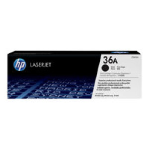 HP 36A Schwarz LaserJet Tonerpatrone (CB436A) 