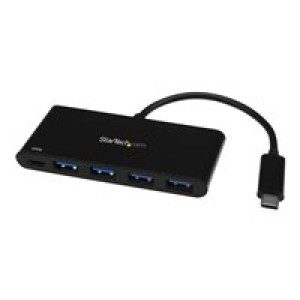 STARTECH.COM 4-Port USB 3.0 Hub - USB-C zu 4x USB-A - Kompakter USB C Hub - USB Typ C Hub mit PD 2.0 