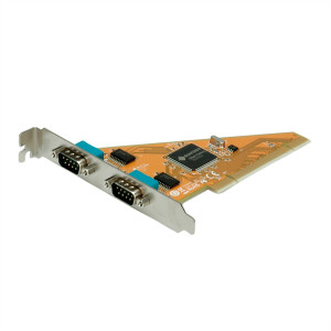 VALUE PCI-Karte, Seriell RS232, D-Sub 9, 2 Ports (15.99.2086) 