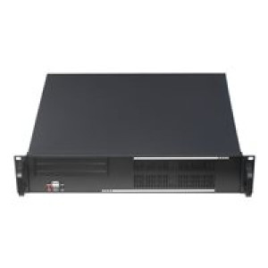 GEMBIRD Servergehäuse 19 " Rack 2HE Schwarz (19CC-2U-01) 